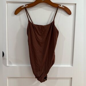 aerie Smootheez Brown Shimmer Women's Bodysuit